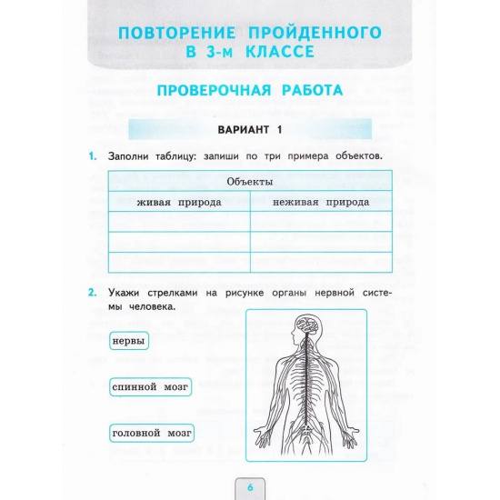 Большое фото товара - РабТетрадь 4кл ФГОС (ШколаРоссии) Погорелова Н.Ю. Проверочные работы по Окружающему миру 4кл (к учеб. Плешакова ФПУ-2019) (2-е изд., перераб. и доп.), (Экзамен, 2023), Обл, c.96, 000000578. Вариант №3